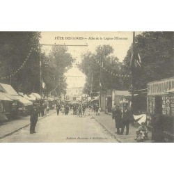 Saint-Germain-en-Laye Fête des Loges Allée de la Légion d’Honneur reproduction de CPA Collection Cartes d'Autrefois