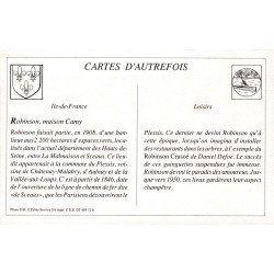 Le Plessis-Robinson - Reproduction Carte Ancienne Maison Camy
