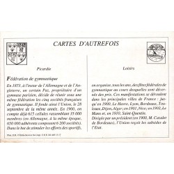 Saint-Quentin - Reproduction Carte Ancienne Fête Gymnastique 1910