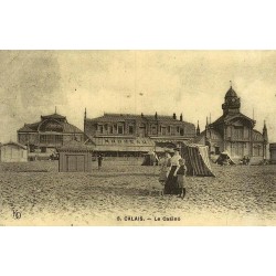 Calais le Casino reproduction de carte postale ancienne Collection Cartes d'Autrefois
