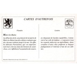 Malo-les-Bains - Reproduction Carte Ancienne Les Cabines