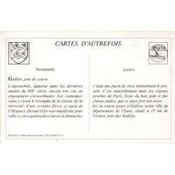 Gaillon - Reproduction Carte Ancienne La Côte Jour de Course