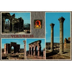 VISITEZ LE MAROC -  Capitole et Basilique Judiciaire vus du Forum, Arc d eTriomphe de Caracolla, portique