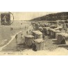 Trouville-sur-Mer - Reproduction Carte Ancienne La Plage