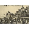 Trouville-sur-Mer Reine des Plages les Planches reproduction de carte postale ancienne Collection Cartes d'Autrefois