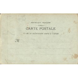 Carte postale ancienne Marseille La Corniche Vallon des Auffes