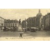 Dieppe monument de Duquesne et église Saint-Jacques reproduction de carte postale ancienne Collection Cartes d'Autrefois