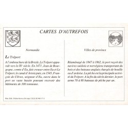 Le Tréport - Reproduction Carte Ancienne Place de la Poissonnerie