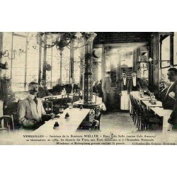 Versailles intérieur de la Brasserie Muller reproduction de carte postale ancienne Collection Cartes d'Autrefois