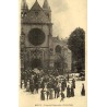 Reproduction de carte ancienne Melun Première Communion à Notre-Dame Collection Cartes d'Autrefois