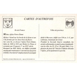 Melun - Reproduction Carte Ancienne Première Communion