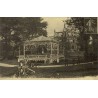 Reproduction de carte ancienne Roubaix square Pierre Catteau kiosque et palais de justice Collection Cartes d'Autrefois