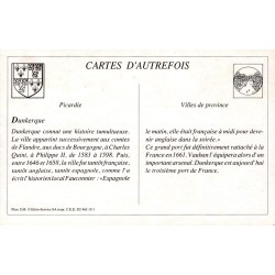 Dunkerque - Reproduction Carte Ancienne Embarquement des Tuiles