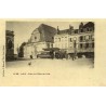 Reproduction de carte ancienne Laon place de l Hôtel de Ville Collection Cartes d'Autrefois