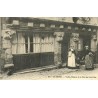 Reproduction de carte ancienne Quimper vieille maison rue du Gué Odet Collection Cartes d'Autrefois