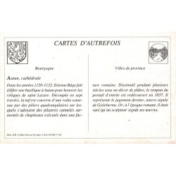 Rodez - Reproduction Carte Ancienne Cathédrale du Talus
