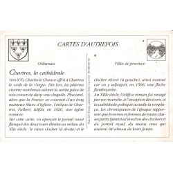 Chartres - Reproduction Carte Ancienne Place Châtelet