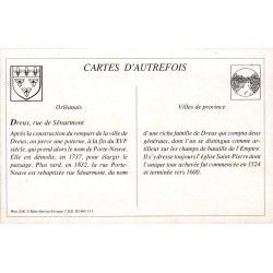 Dreux - Reproduction Carte Ancienne Rue de Senarmont