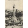 Reproduction de carte ancienne Marseille fontaine Cantini place Castellane Collection Cartes d'Autrefois