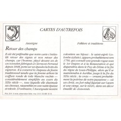 Auvergne Pittoresque - Reproduction Carte Ancienne Retour des Champs