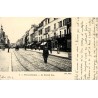 Reproduction de carte ancienne Fontainebleau la Grande Rue Collection Cartes d'Autrefois