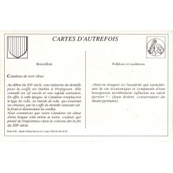 Catalane - Reproduction Carte Ancienne Type de Catalane