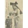 Reproduction de carte ancienne La Bière de l’Est Collection Cartes d'Autrefois