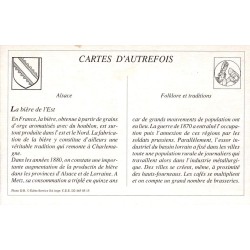 Alsace - Reproduction Carte Ancienne La Bière de l’Est