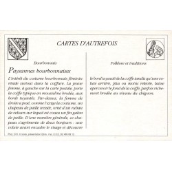 Montluçon - Reproduction Carte Ancienne Paysannes Bourbonnaises