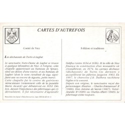 Laghet - Reproduction Carte Ancienne Sanctuaire de Laghet
