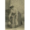 Reproduction de carte ancienne Arlésienne Collection Cartes d'Autrefois
