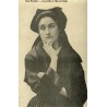 Reproduction de carte ancienne Pensive Jeune Fille de l’Île de Sein Collection Cartes d'Autrefois