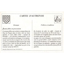 Saint-Pol-de-Léon - Reproduction Carte Ancienne Costume de Procession