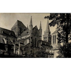 Carte postale ancienne de la Cathédrale Saint-Pierre à Lisieux Normandie