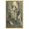 Reproduction de carte ancienne Jeune Bigoudène Collection Cartes d'Autrefois