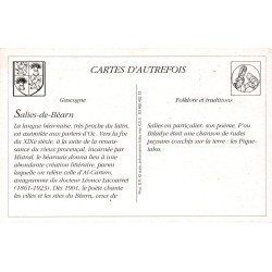 Salies-de-Béarn - Reproduction Carte Ancienne L’Ous Puiqutalos