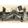 Reproduction de carte postale ancienne Collection Cartes d'Autrefois Paris Pont d’Iéna et Trocadéro