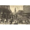 Reproduction de carte postale ancienne Collection Cartes d'Autrefois Paris Faubourg du Temple Place de la République