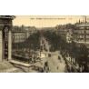 Reproduction de carte postale ancienne Collection Cartes d'Autrefois Paris Boulevard de la Madeleine vue historique