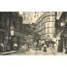 Reproduction de carte postale ancienne Collection Cartes d'Autrefois Paris station des omnibus place et rue de Lévis