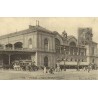 Reproduction de carte postale ancienne Collection Cartes d'Autrefois Paris Gare Montparnasse vue historique