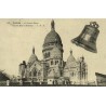Reproduction de carte postale ancienne Collection Cartes d'Autrefois Paris basilique du Sacré-Cœur Montmartre