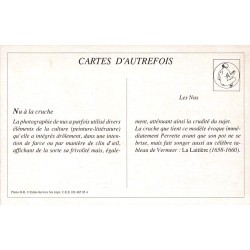 Paris - Reproduction Carte Ancienne Nu à la Cruche