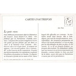 Paris - Reproduction Carte Ancienne Le Petit Rien