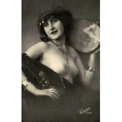 Reproduction de carte postale ancienne Collection Cartes d'Autrefois Carmen enlève le Haut illustration artistique ancienne