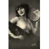 Reproduction de carte postale ancienne Collection Cartes d'Autrefois Carmen enlève le Haut illustration artistique ancienne
