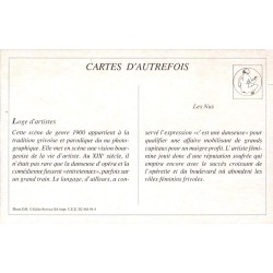 Paris - Reproduction Carte Ancienne Loge d’Artiste à l’Opéra