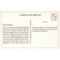 Paris - Reproduction Carte Ancienne La Tentation