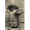 Reproduction de carte postale ancienne Collection Cartes d'Autrefois coiffe dite Câline Pays nantais Loire-Atlantique
