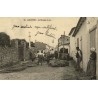 Reproduction de carte postale ancienne Collection Cartes d'Autrefois Île de Ré le battage du blé scène agricole